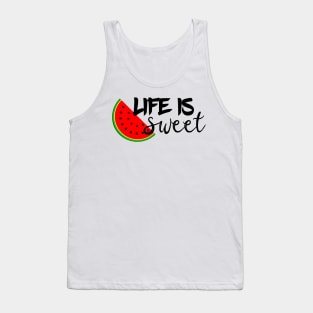 Life Is Sweet Watermelon Tank Top